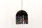 Murano Glass Ceiling Lamp by Noti Massari for Leucos, 1970s 1
