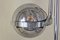 Space Age Chrome Ceiling Lamp, 1970s 4