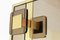 Vintage Glass and Brass Coat Rack, 1970s, Image 4