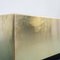 Vintage Brass & Wood Coffee Table by Willy Rizzo for Cidue Italia, 1970s 11