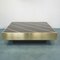 Vintage Brass & Wood Coffee Table by Willy Rizzo for Cidue Italia, 1970s, Image 1