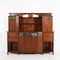 Art Deco Wood and Glass Cupboard, 1930s, Image 1