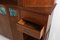 Art Deco Holz und Glas Schrank, 1930er 13