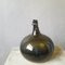 Dark Green Blown Glass Vase 1