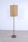 Floor Lamp with Pleated Lampshade, 1950s, Image 1