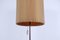 Floor Lamp with Pleated Lampshade, 1950s 8