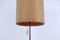 Floor Lamp with Pleated Lampshade, 1950s, Image 8
