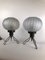 Italian Brass and Blown Murano Glass Table Lamps, 1950s, Set of 2, Image 4