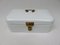 Antike Emaille Weiße Lunchbox von Bing-Werke 1