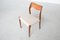 Model 71 Dining Chairs by Niels Otto Møller for J.L. Møllers, 1951, Set of 4, Image 8
