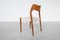 Model 71 Dining Chairs by Niels Otto Møller for J.L. Møllers, 1951, Set of 4 7