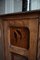 Oak Art Nouveau Arts & Crafts Display Cabinet with Bird Panels, 1900 9