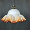 Italian Murano Glass Ceiling Lamp from De Majo, 1970s 1
