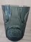 Gray Blue Art Deco Vase from Moser Böhmen, 1920s, Image 3