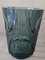 Vaso Art Déco grigio blu di Moser Böhmen, anni '20, Immagine 3