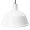 Vintage Industrial White Enamel Pendant Light 1