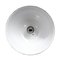 Vintage Industrial White Enamel Pendant Light 3