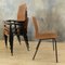Plywood Dining Chairs from Rilsan, 1950s, Set of 6, Image 2