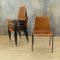 Plywood Dining Chairs from Rilsan, 1950s, Set of 6 1