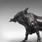 Antike österreichische Bull Figur aus Bronze, 1900er 10