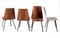 Scandinavian Hardwood Dining Chairs from Glyngøre, 1960s, Set of 4 2