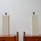 Ceramic Cream Table Lamps, 1970s, Set of 2 8