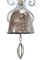 Patinated Wrought Iron Art Deco Amsterdam School Gong or Bell, 1930s, Image 9