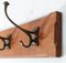 Oak Arts & Crafts Art Nouveau Coat Rack Attributed to A.J. Kropholler, 1900s 4