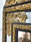 Miroir Style Napoléon III avec Perles en Verre 17