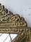 Antique Napolean III Style Gold Mirror with Beads 22