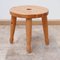 Swedish Pine Stool or Side Table, 1960s 6