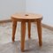 Swedish Pine Stool or Side Table, 1960s 1