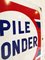 Enameled Pile Wonder Sign, 1950s, Image 14