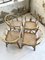 Rattan Dining Table & Chairs Set, 1950s, Set of 5, Image 14