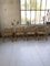 Rattan Dining Table & Chairs Set, 1950s, Set of 5, Image 33
