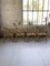 Rattan Dining Table & Chairs Set, 1950s, Set of 5, Image 39