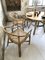 Rattan Dining Table & Chairs Set, 1950s, Set of 5 9
