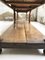 Antiker Drapierter Tisch aus massivem Walnussholz 40