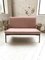 Scandinavian Pink Sofa, 1950s 11