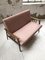 Scandinavian Pink Sofa, 1950s 16
