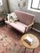 Scandinavian Pink Sofa, 1950s 7