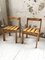 Chaises de Style Les Arcs, 1960s, Set de 2 1