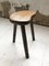 Handcrafted Bean Shaped Oak Stool, 1950s, Image 1