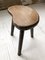 Handcrafted Bean Shaped Oak Stool, 1950s, Image 5