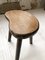 Handcrafted Bean Shaped Oak Stool, 1950s, Image 11