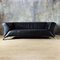 Black Leather 3-Seat Sofa by Rolf Benz, 2000s 1
