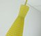 Yellow and White Glass Pendant by Aloys Gangkofner for Peill & Putzler, 1950s 5