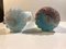 Pink, Blue and White Twisted Murano Glass Vases, 1940s, Set of 2 10