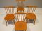 J46 Dining Chairs by Poul Volther for FDB, Denmark, 1960s, Set of 4 9
