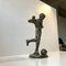 Scandinavian Art Deco Bronze Sculpture of Soccer Player, 1930s, Image 10